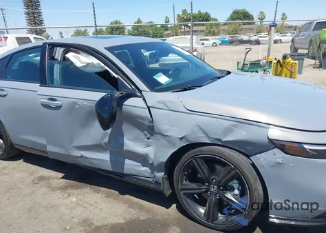 2024 Honda Accord Hybrid Sport-L из США, поврежденный, VIN 1HGCY2F79RA082860